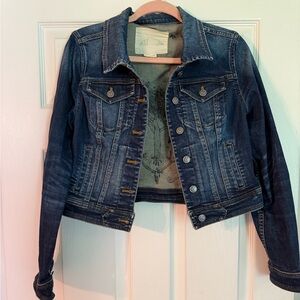 Anthropologie Inner Art denim jacket